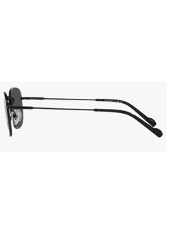 Vogue Eyewear VOGUE SUNGLASS VO4276S 35287 SIZE 54 BLACK WITH DARK GREY LENS SQUARE UNISEX  - Image 2