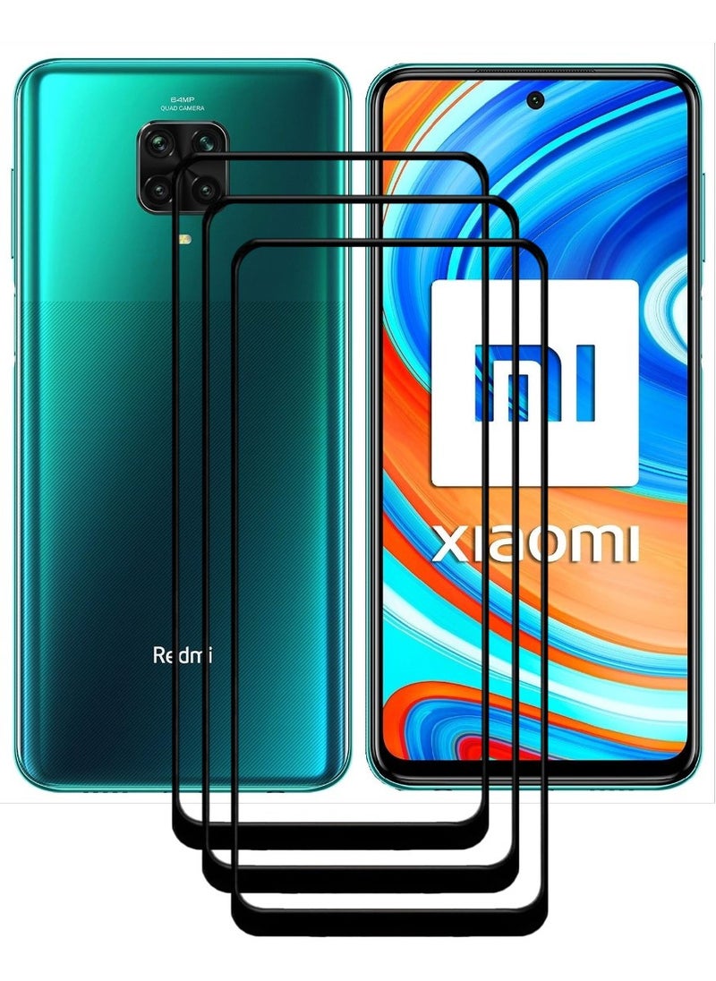 ACLIX 3 Pieces Antistatic ESD Dustproof Premium Quality High Definition Tempered Glass Screen Protector Designed For Xiaomi Redmi Note 9 Pro - Image 1