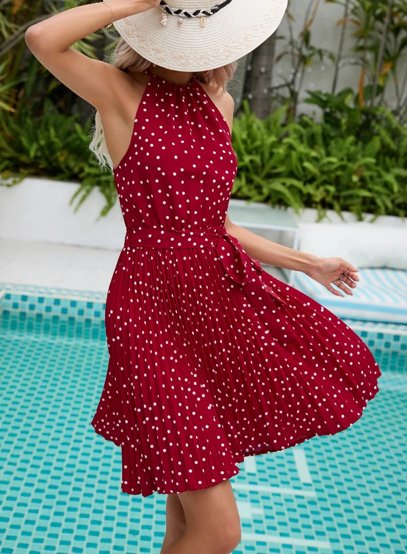 YUNIQEE Polka Dot Dress