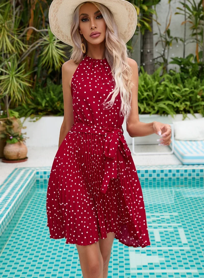 YUNIQEE Polka Dot Dress