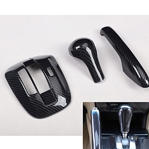 SZFKACCESS for Honda Accord 2008 2009 2010 2011 2012 2013 Handbrake Gear Shift Frame Carbon Fiber Style ABS Cover Trims - Image 1