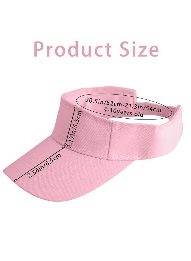 1 Kids Sun Hat Quick Dry Visor Hat for 4 to10 Years Old Boys Girls Daily Wear Outdoor Activities - Image 2