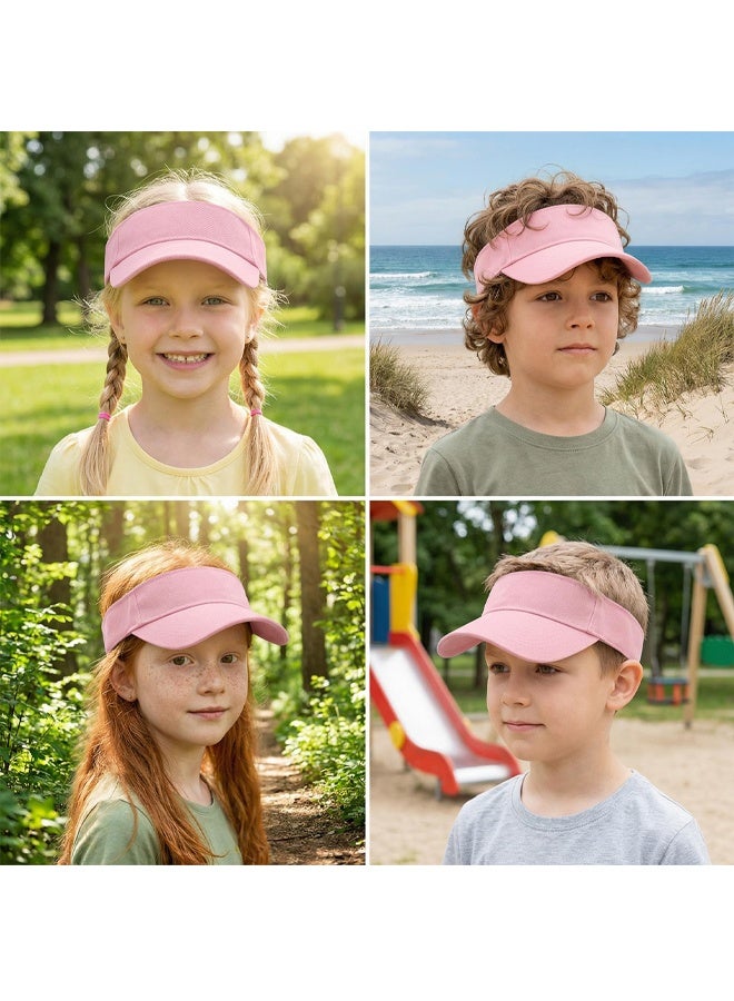 1 Kids Sun Hat Quick Dry Visor Hat for 4 to10 Years Old Boys Girls Daily Wear Outdoor Activities - Image 4