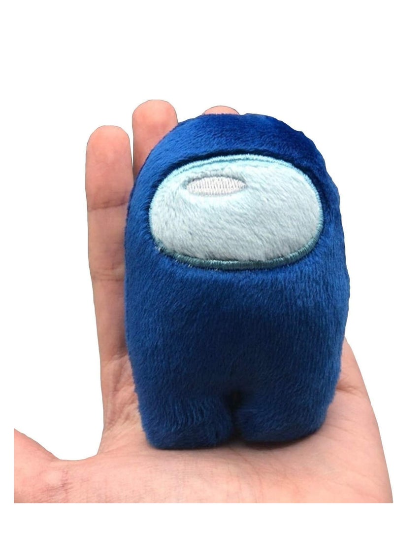 UKR Among Us Astronaut Plush Doll – Soft Pillow Stuffed Toy for Game Fans – Crewmate Design (Multi-Color B, 6pcs, 10cm) - Image 2