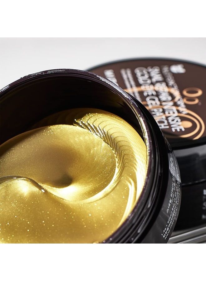 MIZON Under Eye Collagen Patches Eye Masks with 24K Gold and Snail, Eye Gel Treatment Masks for Puffy Eyes, Eye Pads for Dark Circles, Under Eye Bags, Anti Wrinkle, Moisturizing Improves Elasticity 30 PAIRS - Image 4