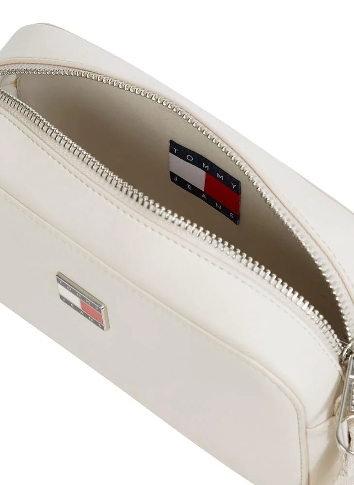 تومي هيلفيغر Logo Detail Zip Over Crossbody
