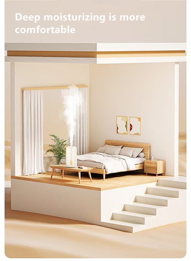 Mini Humidifier, USB Mist Humidifier with 7 Color Light,Car Diffuser,Small Personal Desktop Humidifier for Car,Baby Bedroom, Office, Nursery, Travel with Auto Shut-Off, Super Quiet - Image 5