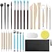 YEYETUO Clay Tools Kit 27PCS Pottery Polymer Clay Sculpting Tools Kit Air Dry Clay Modeling Tools Set for Adults Pottery Craft Carving Shaping Dotting Molding - Image 2