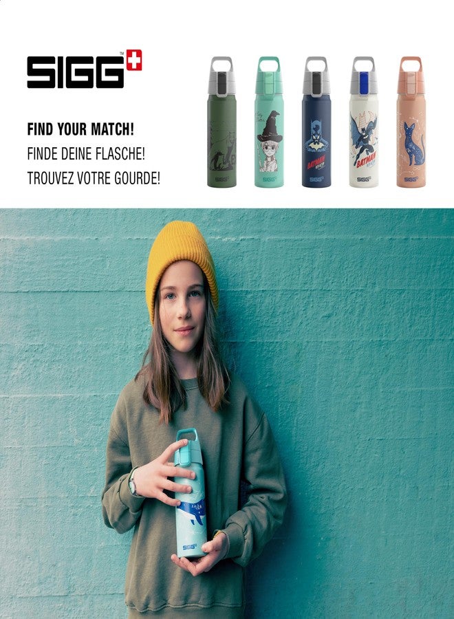 سيج - زجاجة مياه ألومنيوم للأطفال - WMB ONE Race - مناسبة للمشروبات الغازية - مانعة للتسرب - خفيفة الوزن - خالية من مادة BPA - معتمدة كمنتج محايد مناخياً - للمدرسة والرياضة - لون جليدي - 20 أونصة - Image 5