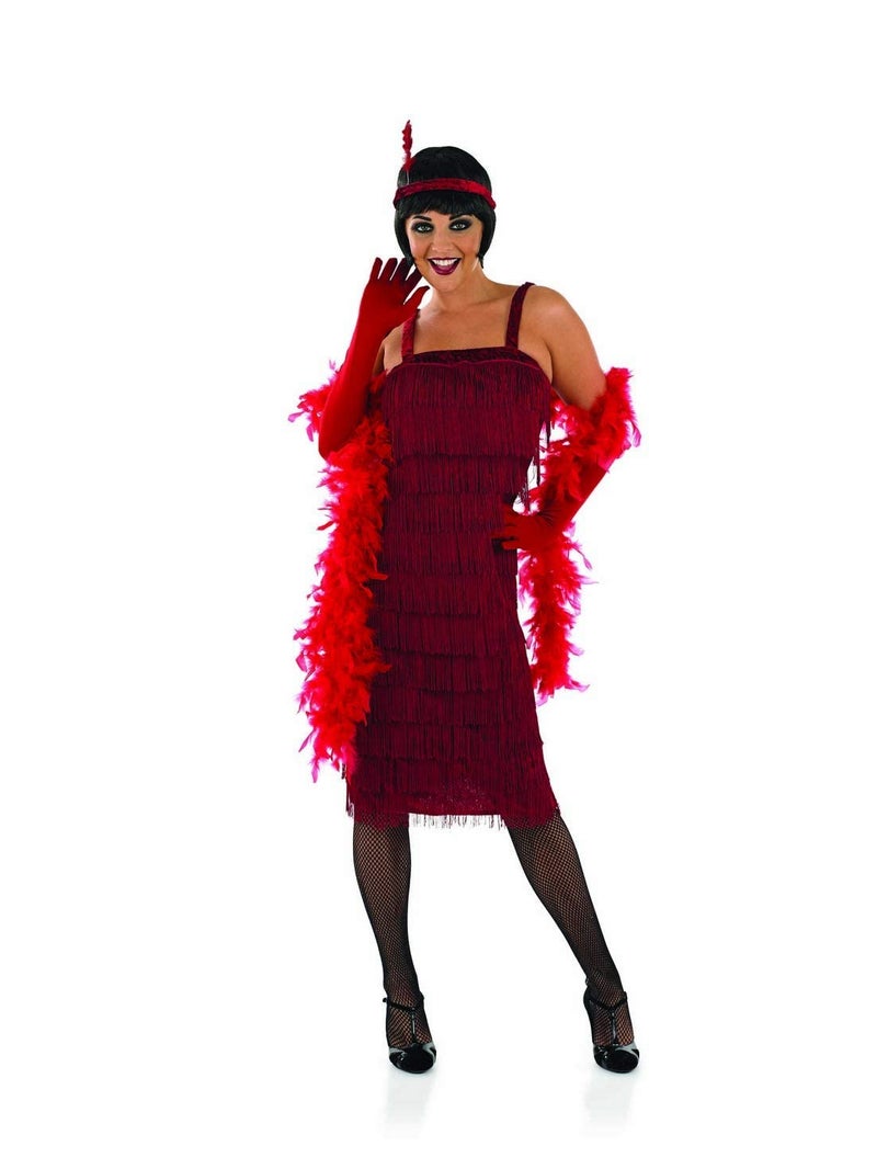 Fun Shack Red Flappers Fancy Dress, Charleston Dresses for Women, Red Flapper Dress, 1920s Costumes Women Medium - Image 1