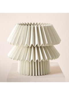Tasha E27 Table Lamp with Paper Shade 30.5 x 31 x 30.5 cm
