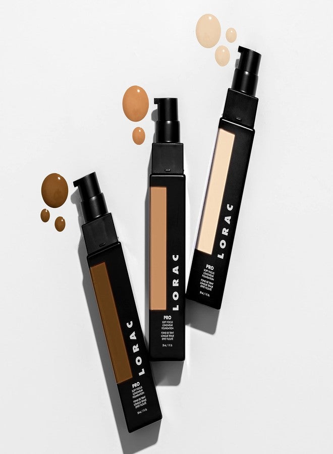 LORAC PRO Soft Focus Longwear Foundation, Shade 1 | Full Coverage | Lightweight | Water-Resistant | Oil-Free - Image 3