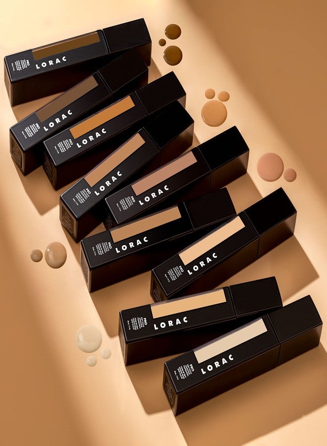 LORAC PRO Soft Focus Longwear Foundation, Shade 1 | Full Coverage | Lightweight | Water-Resistant | Oil-Free - Image 4