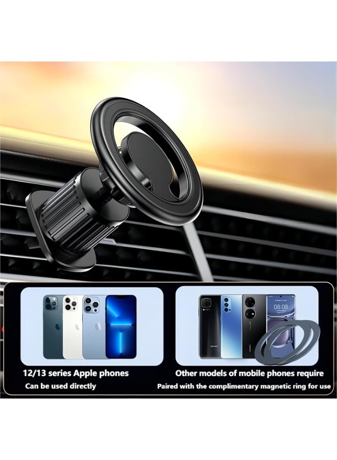 RESONIX MagSafe Car Phone Holder, Magnetic Air Vent Mount, Rotatable Car Mobile Holder, Universal Fit for iPhone and Smartphones  - Image 5