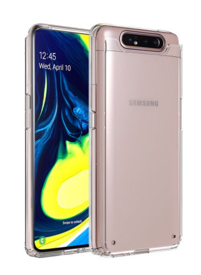 Phone Covers Scratchproof TPU + Acrylic Protective Case for Galaxy A80/A90 - Image 4