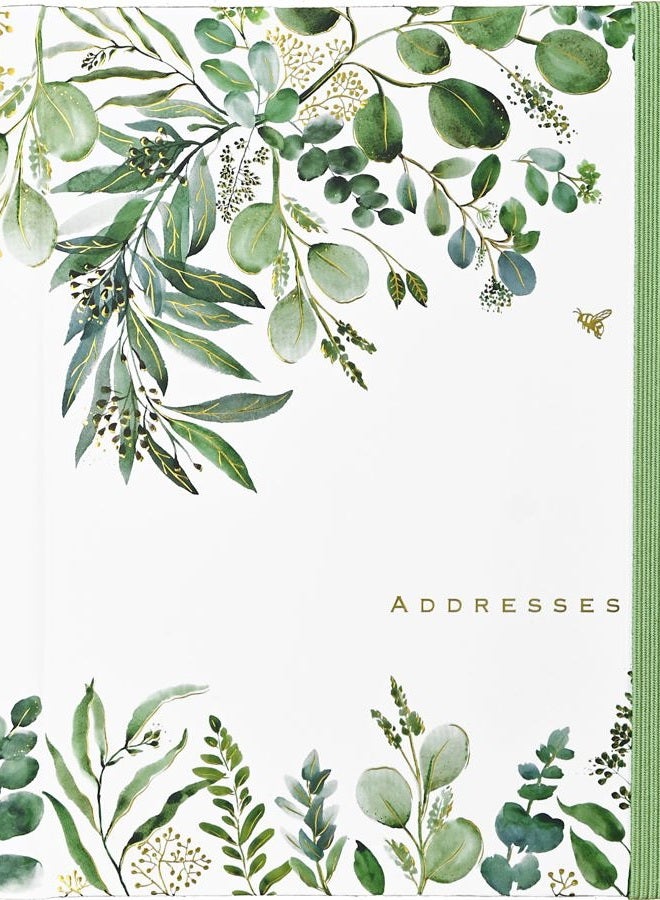 Peter Pauper Press Eucalyptus Large Address Book - Image 1