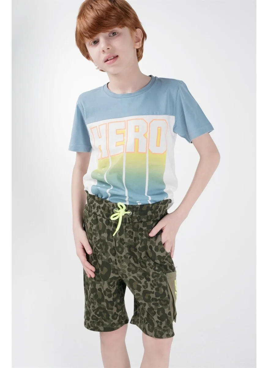 بي ار زد كولكشن Printed Boy's Camisole Shorts