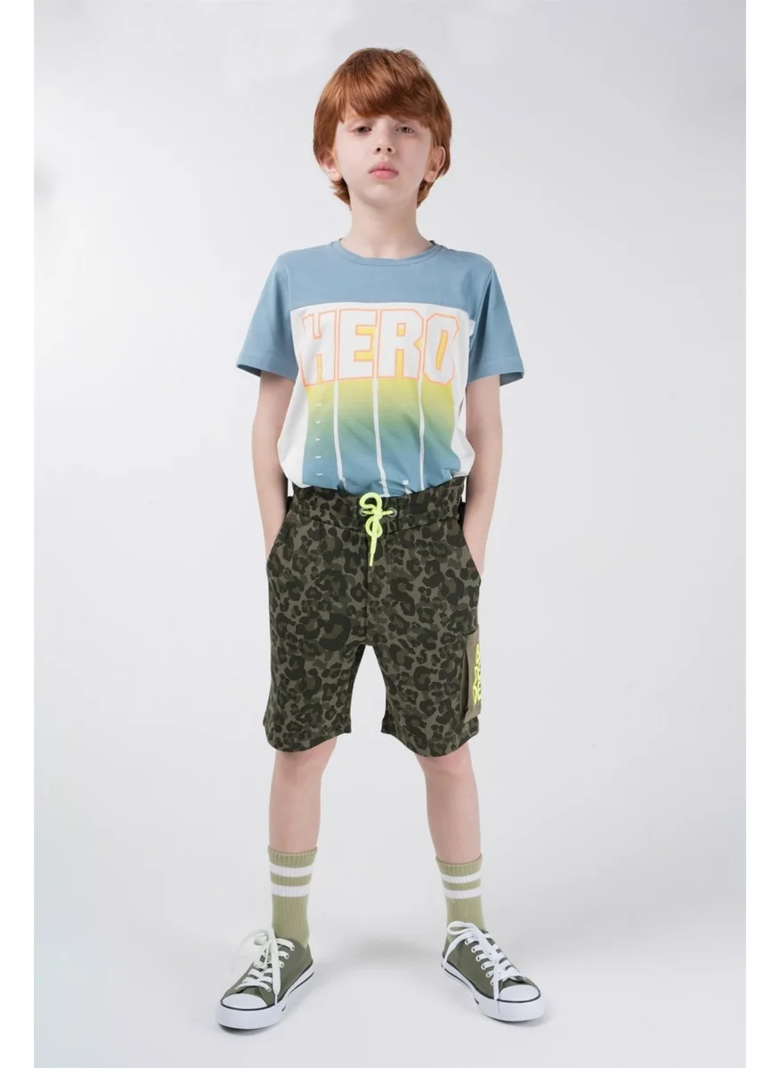 BRZ Collection Printed Boy's Camisole Shorts