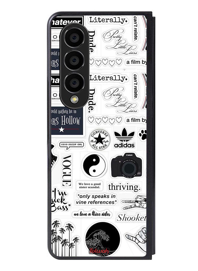 Tolwak Samsung Galaxy Z Fold 4 Protective Case Cover Only Speaks - Image 1