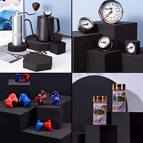 STORE 2508 Store2508 Photography Props Photography Blocks Craft Hard Foam Blocks Shapes for Cosmetics, Makeup Tools Flat Lay Photo Shoot for Products Set of 16 - Image 4