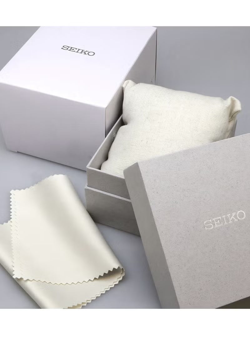 سيكو ساعة تانك SWR104P1 كوارتز كلاسيكية - علبة مستطيلة من الفولاذ المقاوم للصدأ باللون الذهبي، ياقوت - Image 4