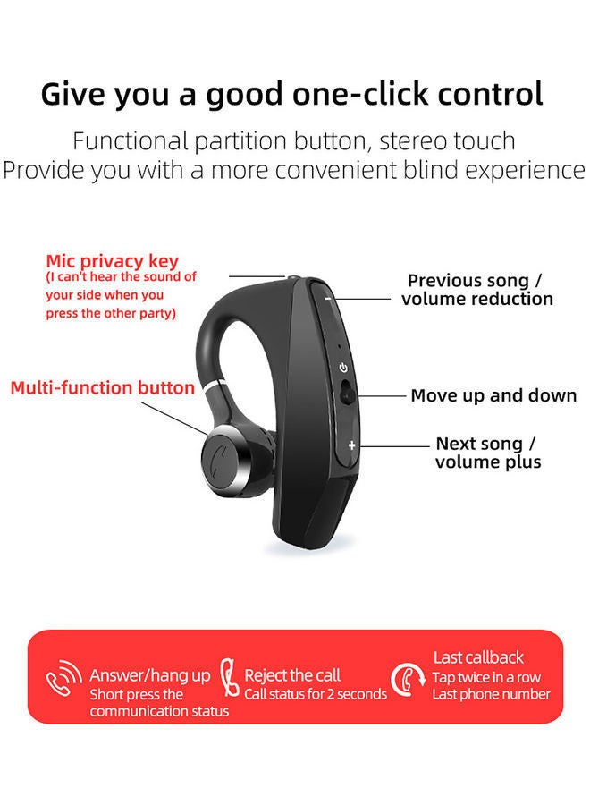 NIBEMINENT Pair Of True Wireless Earbuds Black - Image 4