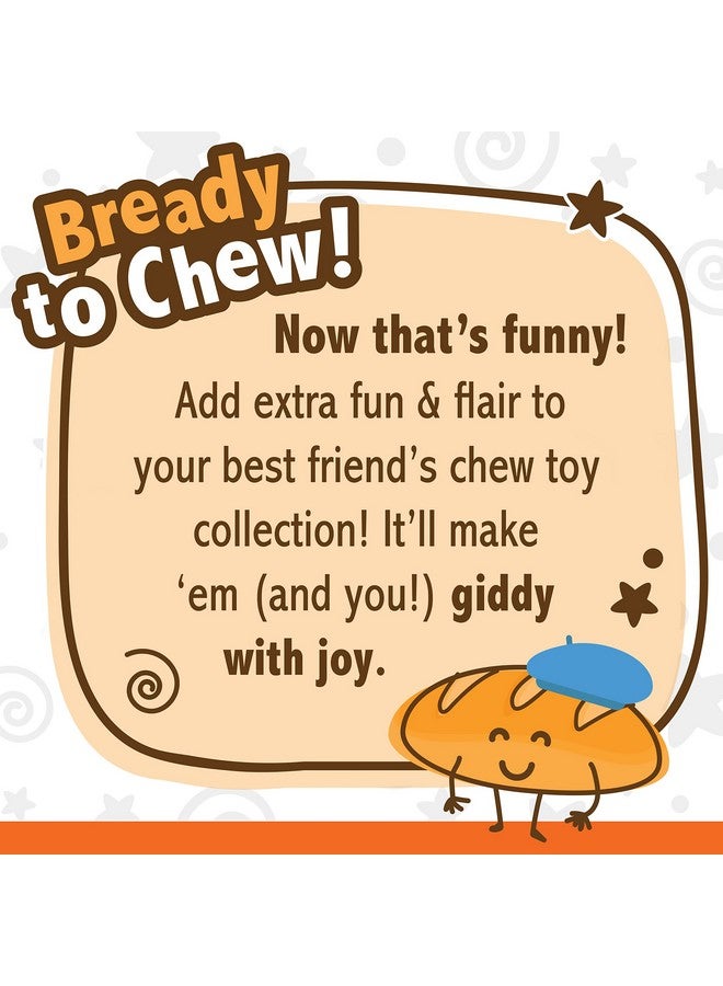Nylabone Baguette Bread Dog Toy Power Chew  Cute Dog Toys For Aggressive Chewers  With A Funny Twist! BistroStyle Roast Chicken Flavor, Large/Giant - Image 4