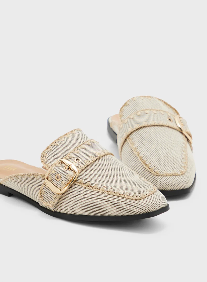 ELLA Embroidered Slip On Shoe