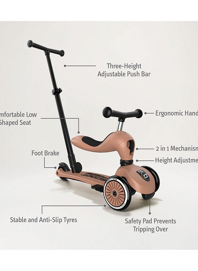 SCOOT AND RIDE Scoot & Ride | Highwaykick 1 Push and Go - Parent-Controlled Scooter with Push Bar | Ages 1-3 - Image 5