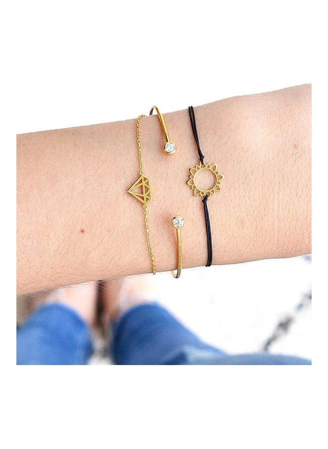 NIBEMINENT - 3-Piece Fashion Bracelets Set - Image 1