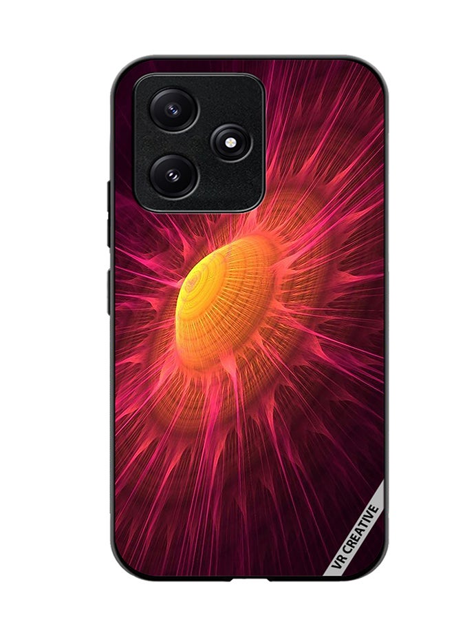 VR CREATIVE Protective Case Cover For Xiaomi Poco M6 Pro 5G Abstract Design Multicolour - Image 1