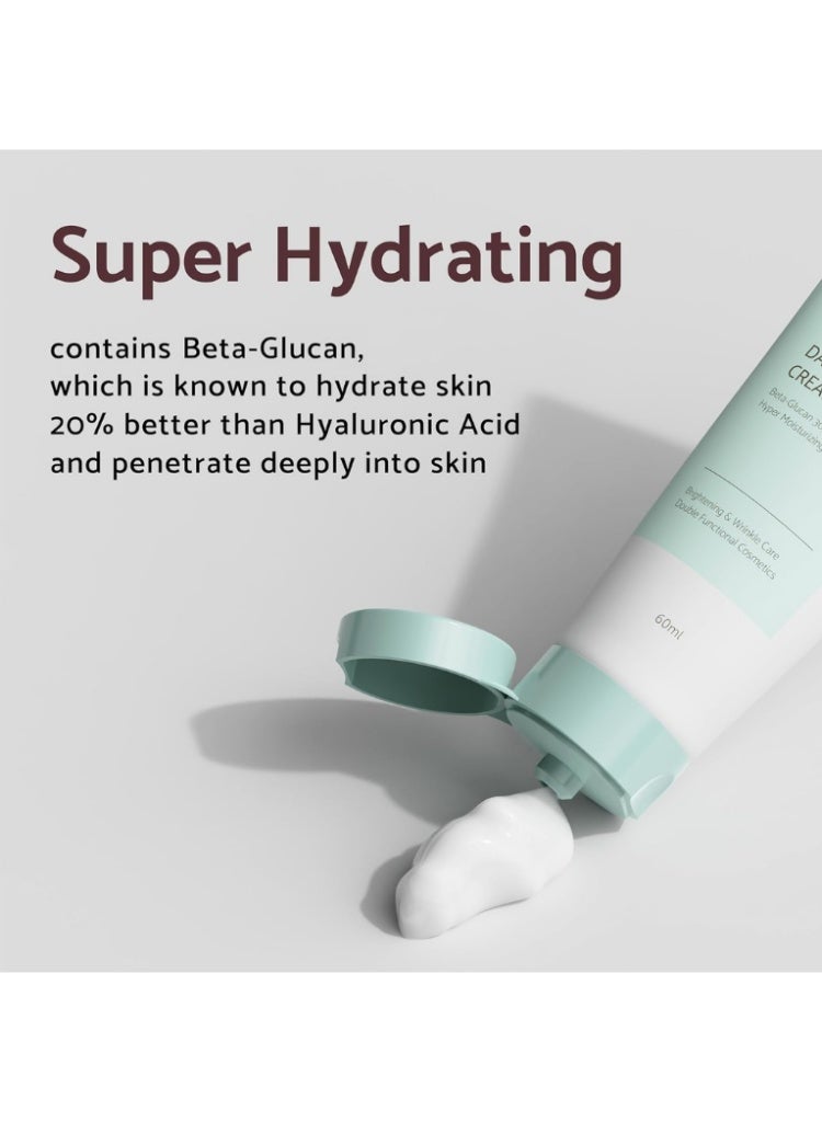 iUNIK Dry, Dehydrated Skin Relief – iUNIK Beta Glucan Daily Moisture Cream for Deep Hydration, Barrier Repair & Long-Lasting Softness - Image 4
