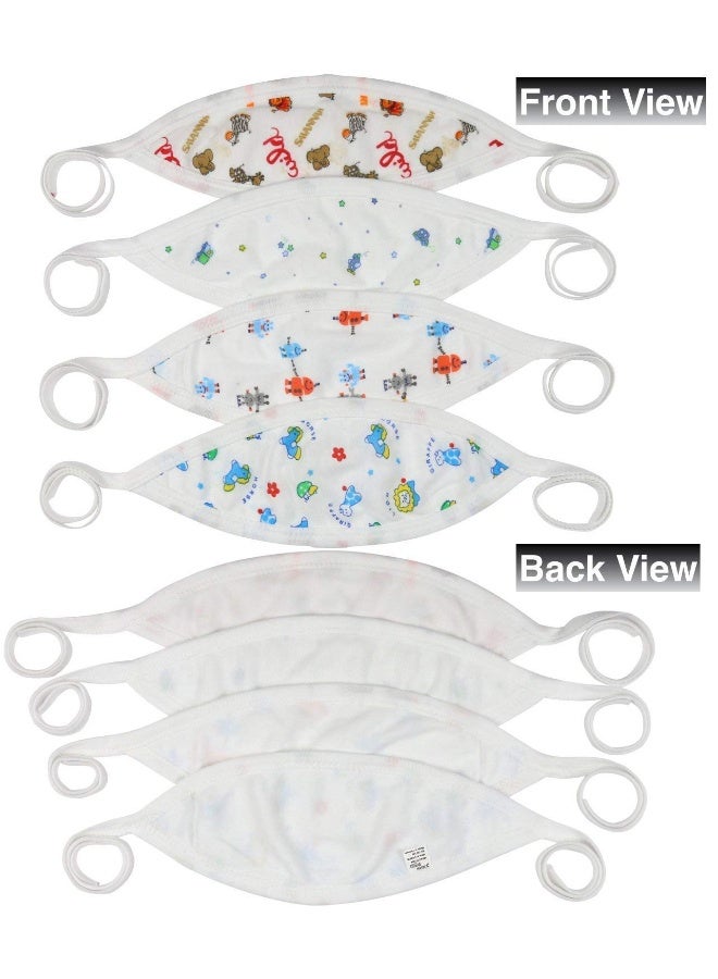 ToBeInStyle Babies 4Pack Comfortable Newborn Baby Belly Binder Boy One Size - Image 3