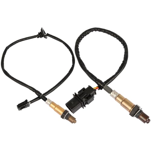 QIJIAUTO O2 Oxygen Sensor Upstream Downstream Compatible for Hyundai for Elantra 1.8L L4 2011 2012 2013 2014 2.0L L4 2014 Except California Emission 234-5083 234-4550 2PCS - Image 1