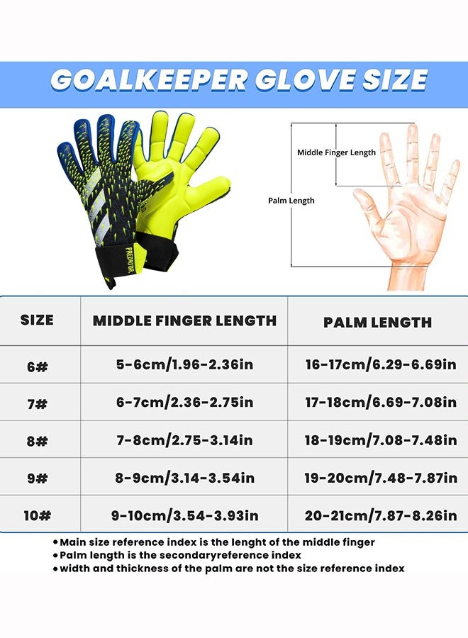 JiuAn Football Training Professional Fingersave Goalkeeper Gloves - Image 2