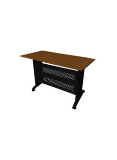 Strong black metal office desk - Brown 100x60 - pzsku/Z6562CD23DCF4E04A6B66Z/45/_/1694864383/7cb4f0ef-a361-4897-a388-019097d40c61