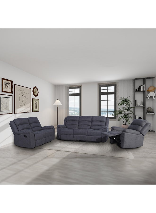 هوم بوكس كرسي استرخاء بمساند ذراعين قماش من زنوبيا - Image 2