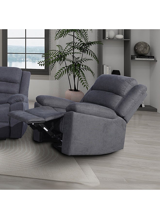 هوم بوكس كرسي استرخاء بمساند ذراعين قماش من زنوبيا - Image 1