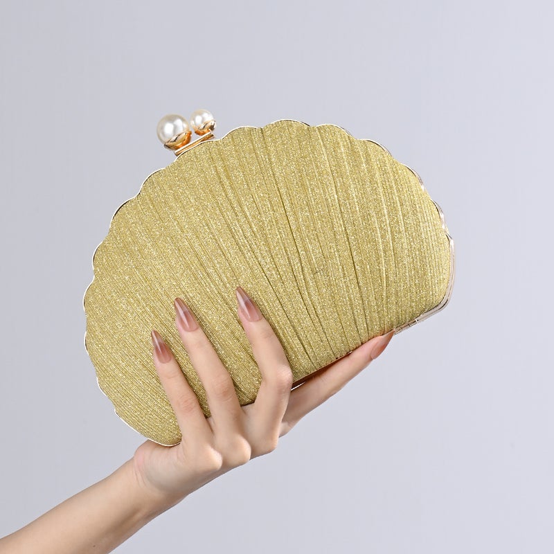 New Light Luxury Evening Bag Fashion Versatile Women'S Pearl Handbag Dress Bag - Image 1