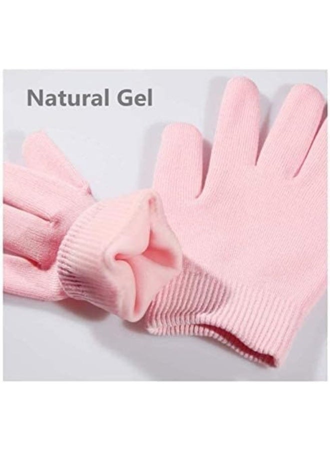 Reusable Moisturizing Silicone Hand Gloves – 2 Pack for Treating Cracked and Dry Hands – Intense Moisturizing and Ultra Softness – Multiple Colors - Image 2