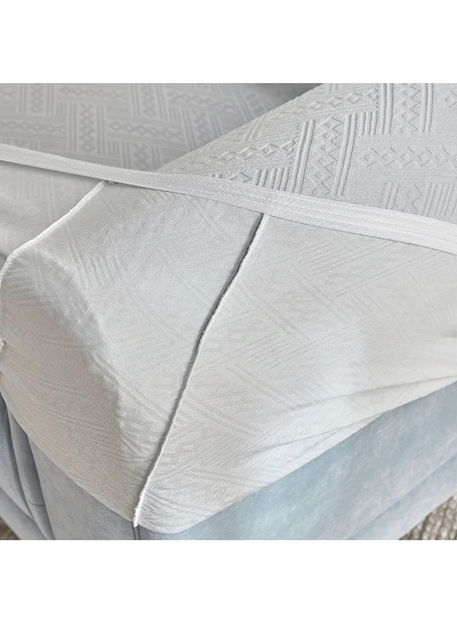 Home Box Comfino 2-Seater Knitted Jacquard Sofa Cover 135 x 175 cm