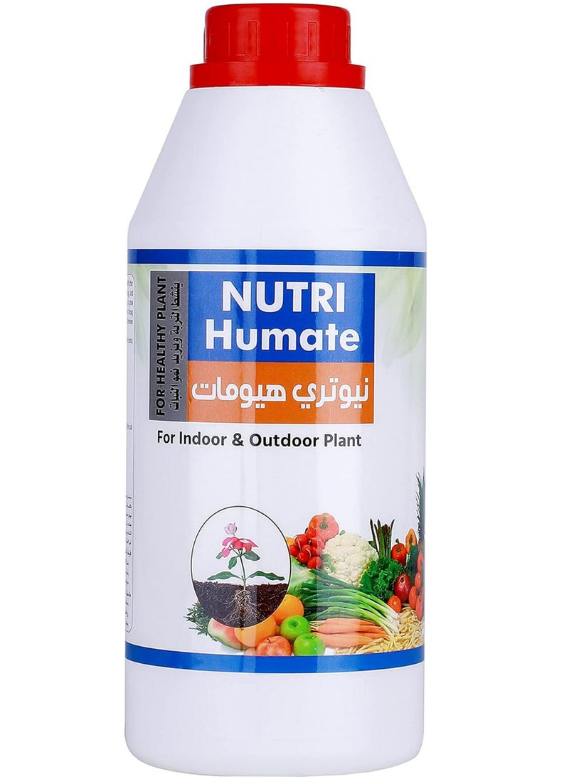 EMIRATES BIOFERT - Nutri Humate Liquid Organic Fertilizer Humic Acid Enriched With Nutrients 1 L - Image 1
