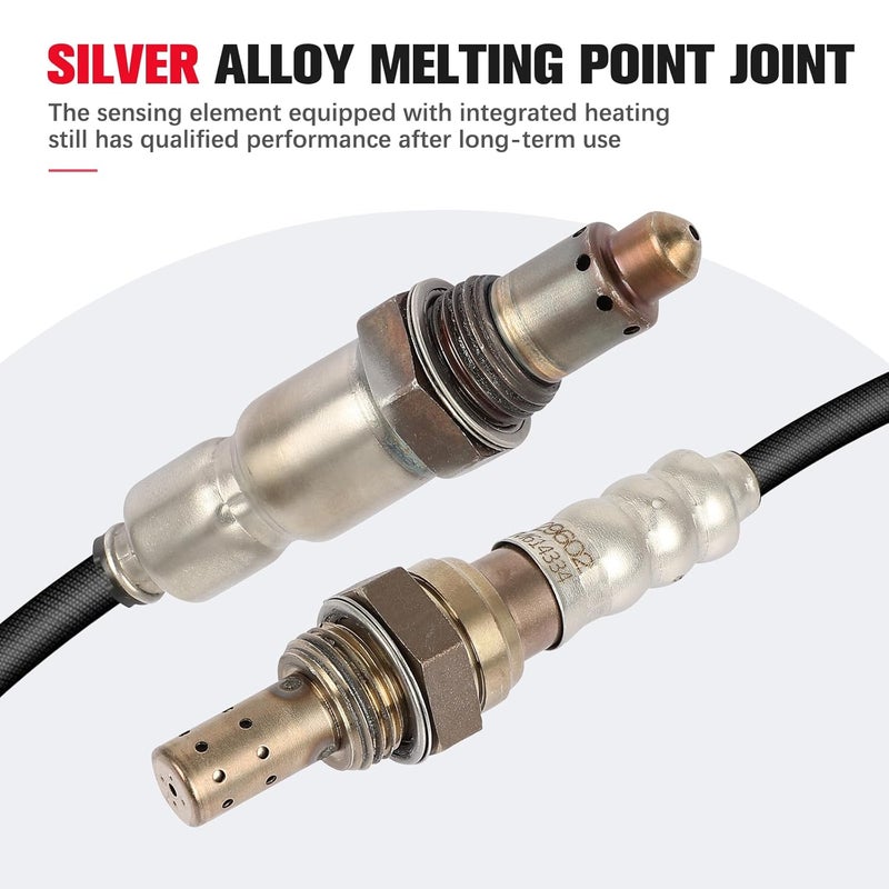 QIJIAUTO O2 Oxygen Sensor Upstream Downstream for Hyundai Genesis Coupe 2013-2014 - 2PCS - Image 3