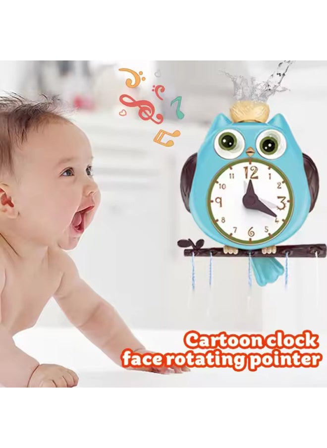 Products Children's Owl-turn-turn-around-music Bathroom Water-play Baby Toy-Colour:Owl Spinning Fun  - Image 4