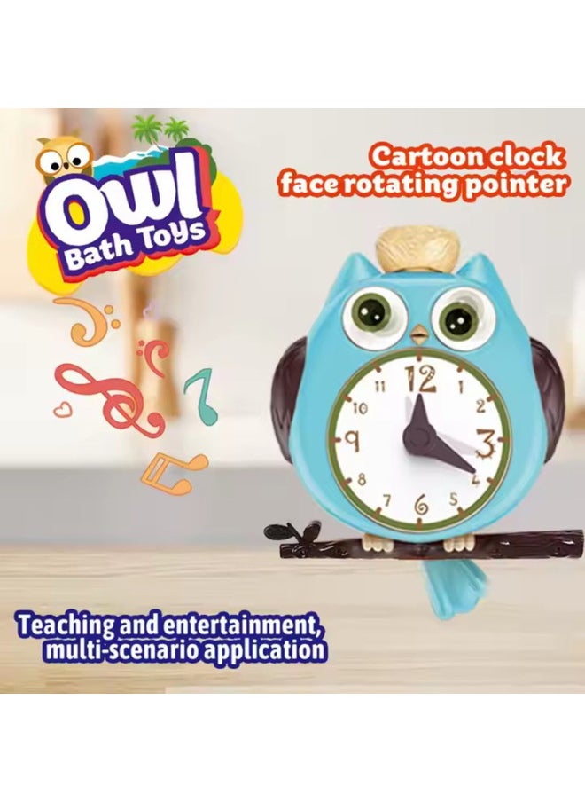 Products Children's Owl-turn-turn-around-music Bathroom Water-play Baby Toy-Colour:Owl Spinning Fun  - Image 3