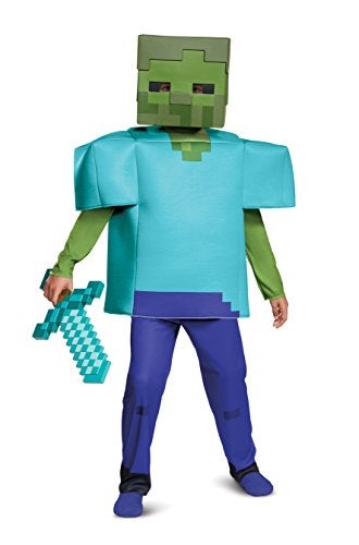 Disguise Zombie Deluxe Child Costume Green Medium 78 - Image 3