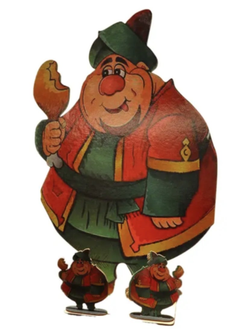 ويفي استاند ديكور رمضاني كبير 40 سم شخصية بكار