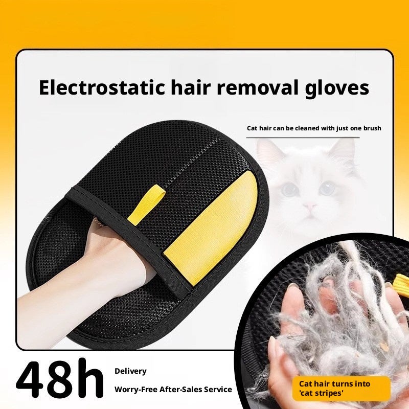 Cat & Dog Grooming Glove, Double-Sided Pet Hair Remover - Image 2