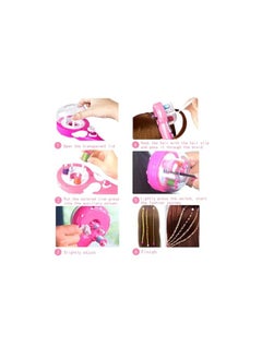 General Electric Ceramic Hair Braider,Hair Styling DIY Convenient Twist Braid Hair Braiding Tool for Girl's Headdress  - Image 5