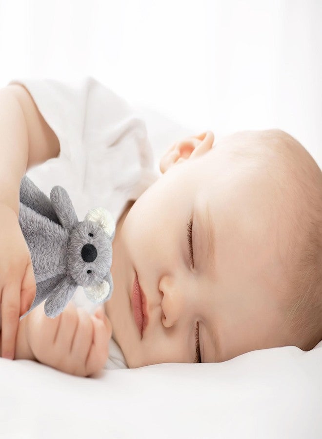 Doindute Baby Gray Koala Soft Stuffed Animal Security Blanket, Plush Koala Character Lovey Blanket, Baby Shower/Nursery Gift, Newborn Infant Toddler Snuggle Blankie for Girls Boys, 14 Inches - Image 5